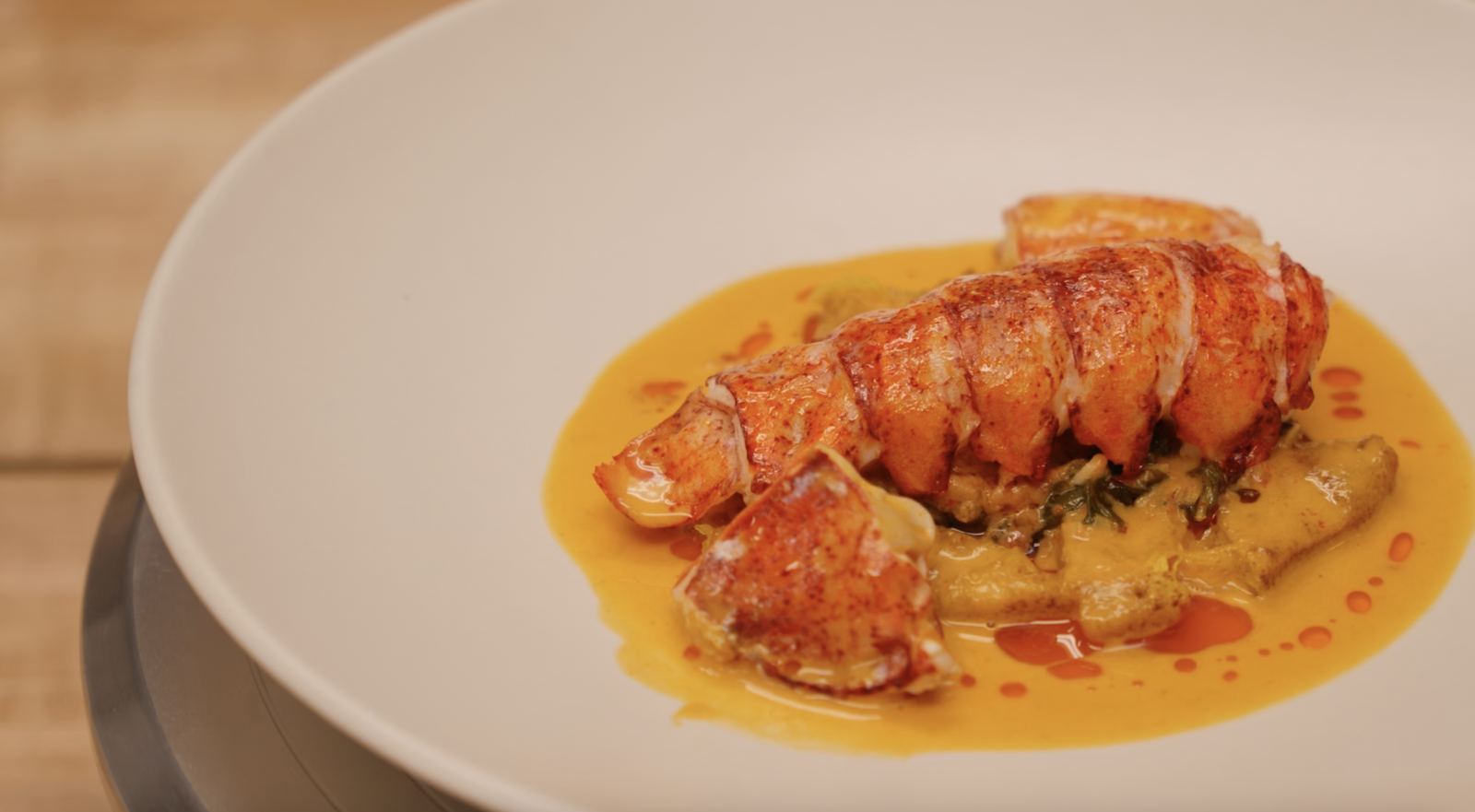 Chef's Masterclass: Whole Lobster with Curried Mustard Green, photo 2