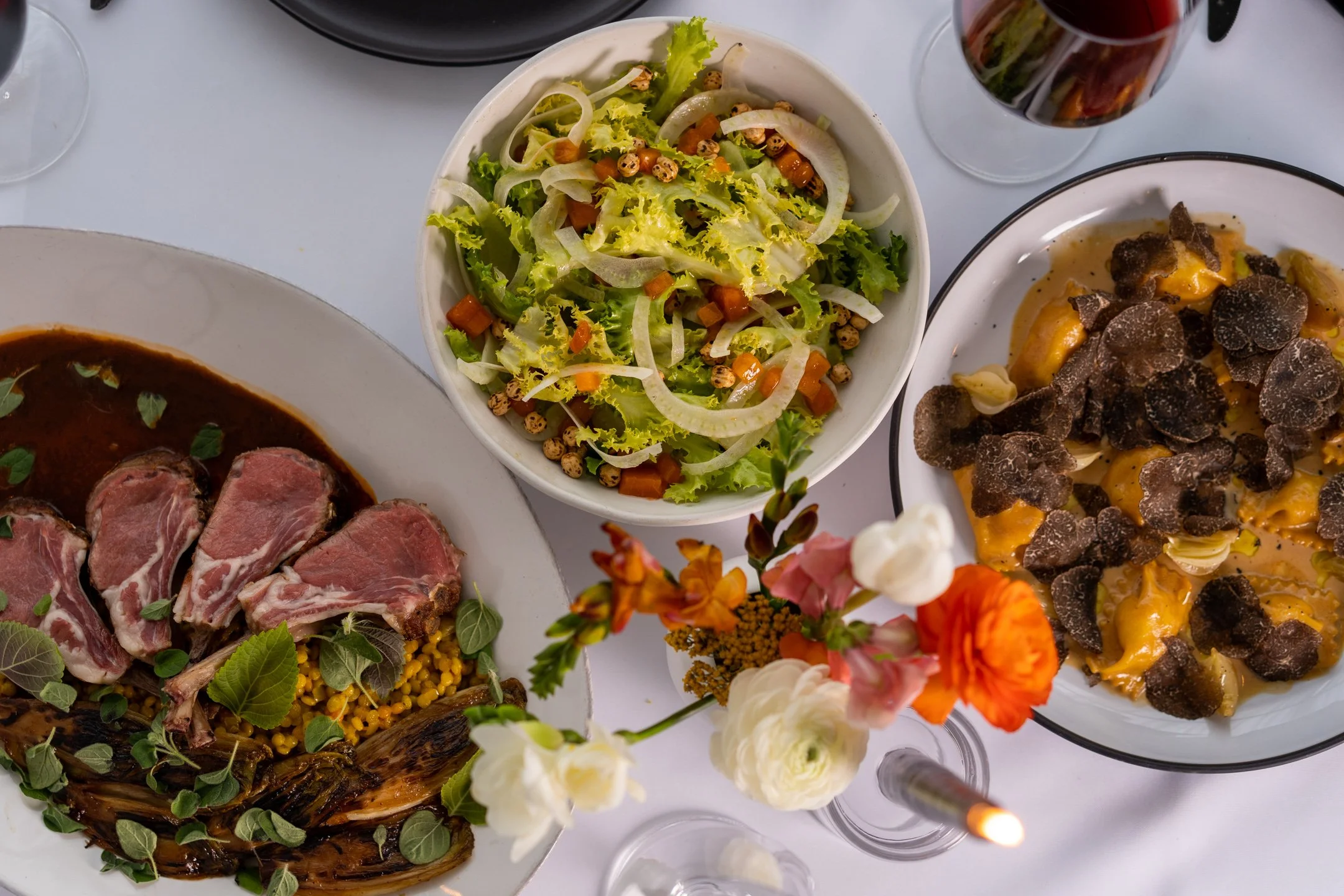 Buffet dining